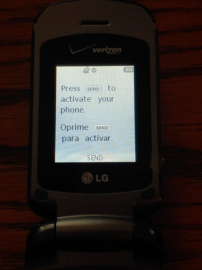 LG VX5600 Accolade Gray Verizon Cellular Phone Great Condition