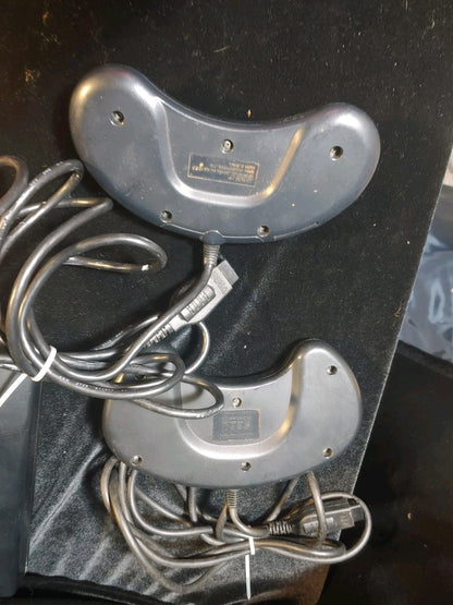 SEGA Genesis MK-1631 Black Console 2 Controllers RF Unit AC 10 Games