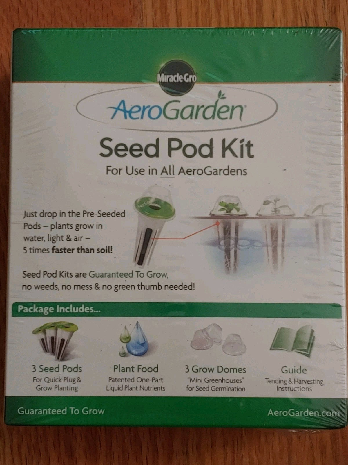 NEW! AeroGarden Seed Pod Kit Gourmet Herb Sealed