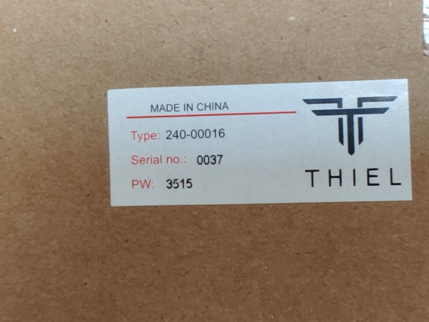 REDUCED! Vintage NIB Thiel TA-SUB12S4 12″ 1250W(?) 4-Ohm Subwoofer