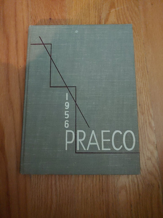 Vintage 1956 State Teachers College Lock Haven PA Yearbook Annual