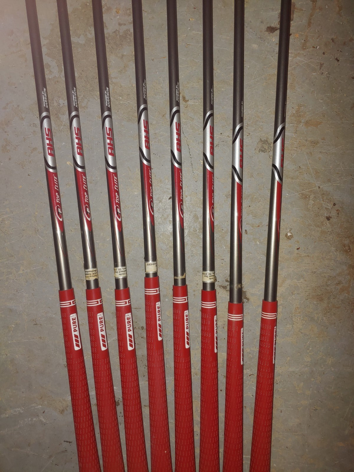 Top Flite AHS golf club set 3-PW Graphite Shafts Good Condition