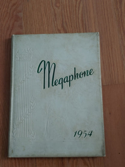 Vintage 1954 Central High School Megaphone Nashville TN Yearbook Annual