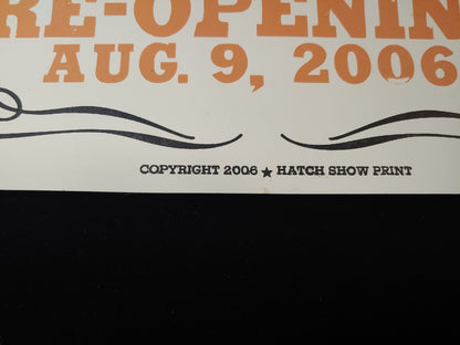 2006 HATCH SHOW PRINT Jack Daniels Lynchburg Hardware General Store