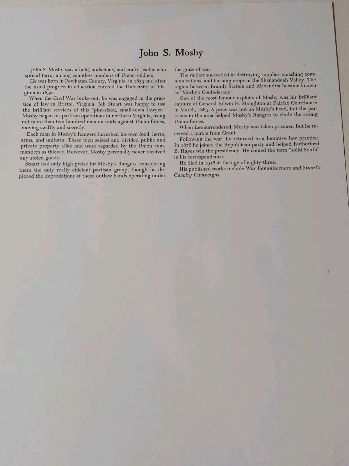 Civil War Photo Currency Reproduction 14x11 Matted Sealed