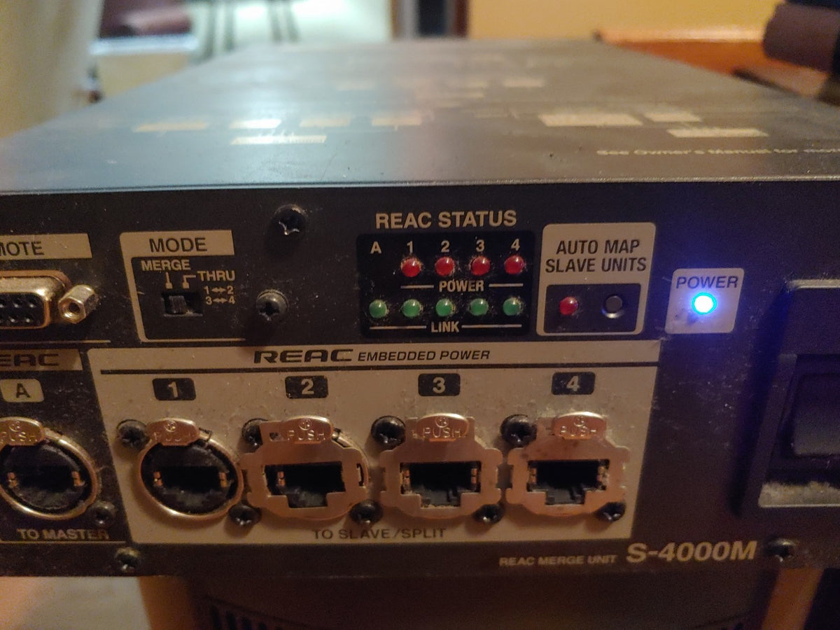 Roland S-4000M Digital Snake REAC