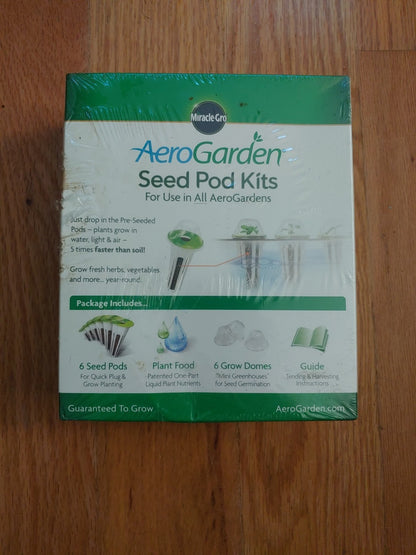 NEW! AeroGarden Seed Pod Kit Scarborough Fair Sealed