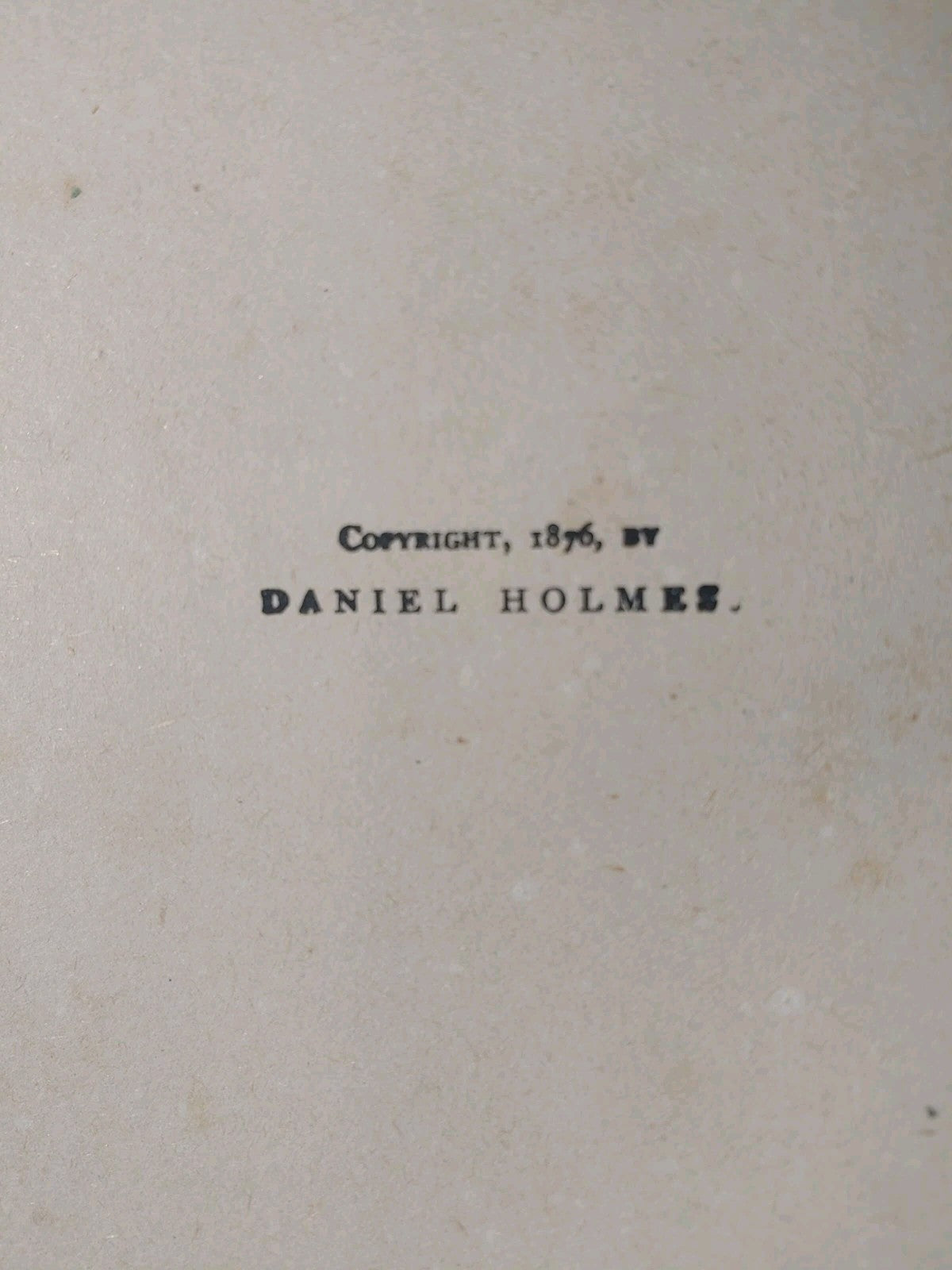 Edith Lyle Daniel Holmes Hardcover Copyright 1876