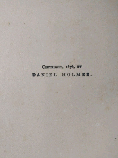 Edith Lyle Daniel Holmes Hardcover Copyright 1876