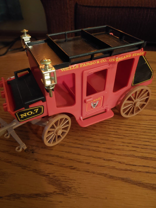 1976 Playmobil Western Stagecoach toy Wells Fargo & Co.