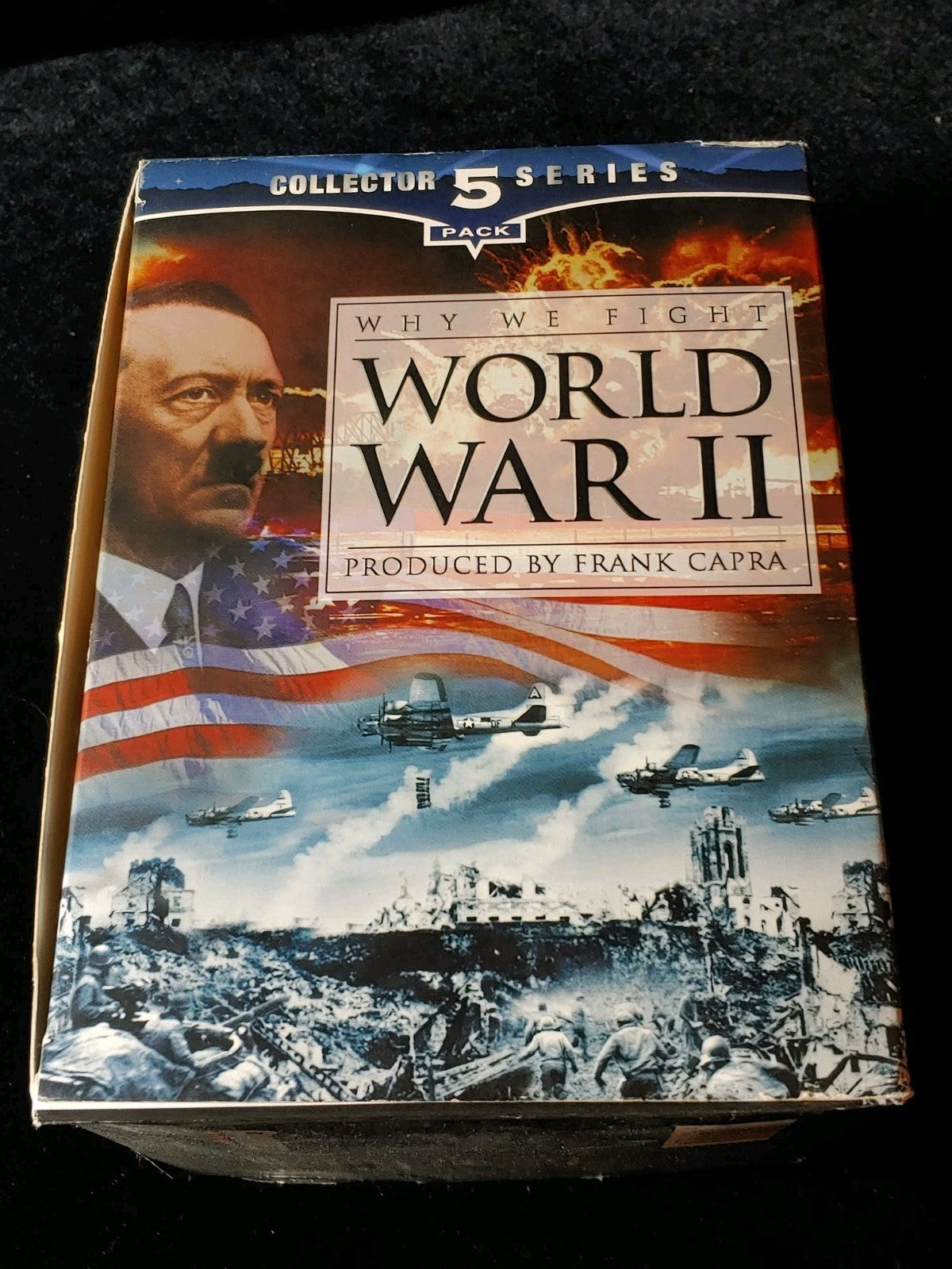 NEW SEALED! Why We Fight World War II Produced Frank Capra VHS 5 Tape Set 1998