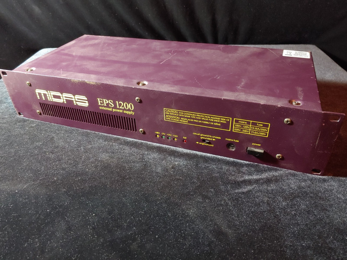 MIDAS EPS 1200 External Power Supply