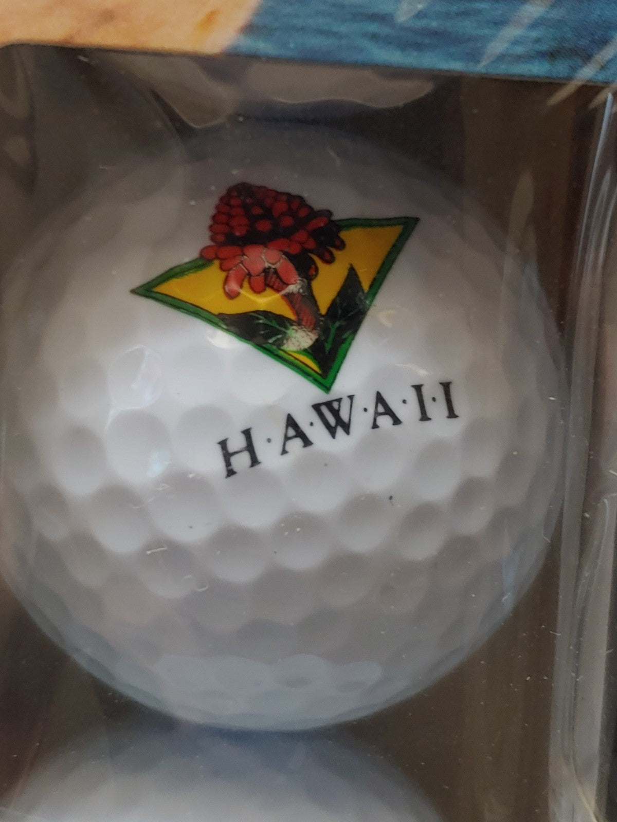 12 Sealed Vintage Spaulding Golf Balls Hawaii 4 Different Logos