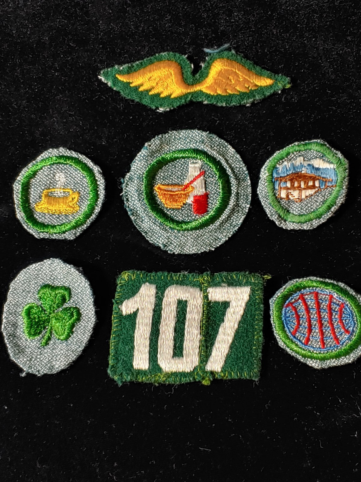 10+ VINTAGE GIRL SCOUT PATCHES/PINS 40's RARE!