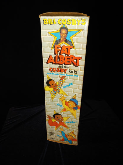 Vintage Remco 1985 Fat Albert Cosby Kids Greg 12 Inch Doll NIB