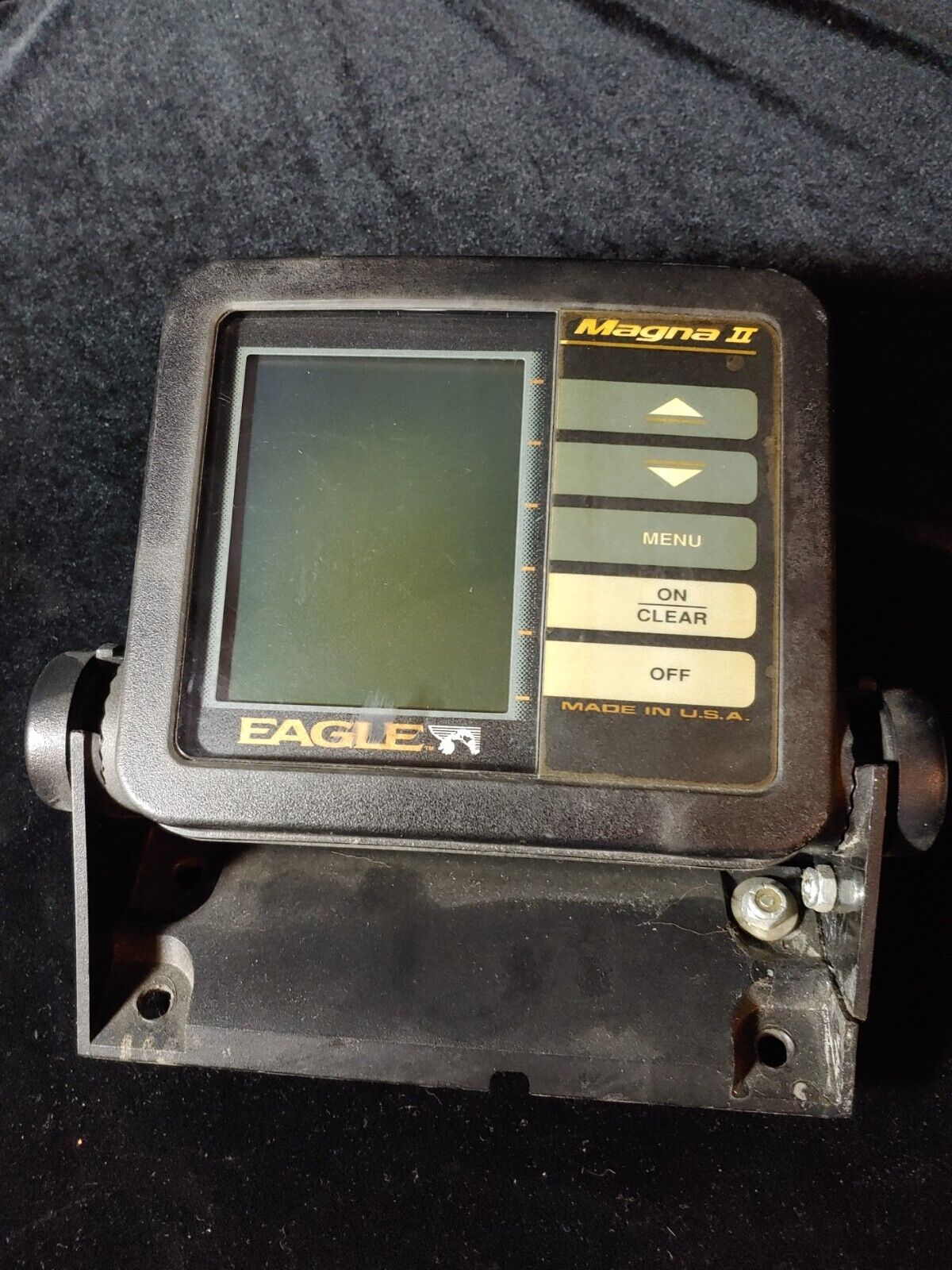 Eagle Magna II 2 Fishfinder Sonar Head Unit Only, Untested As Is