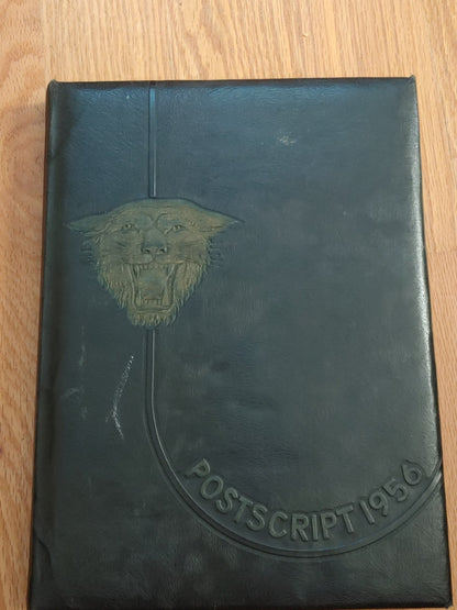 Vintage 1956 Postscript Murfreesboro TN Central High School Yearbook Annual