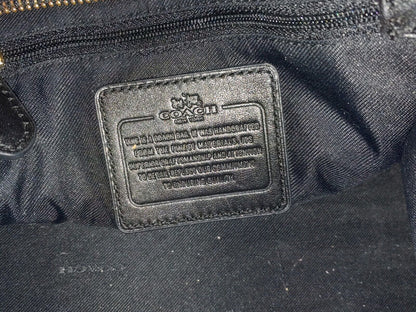 REDUCED! Black Soft Leather Top Handle Coach Bag