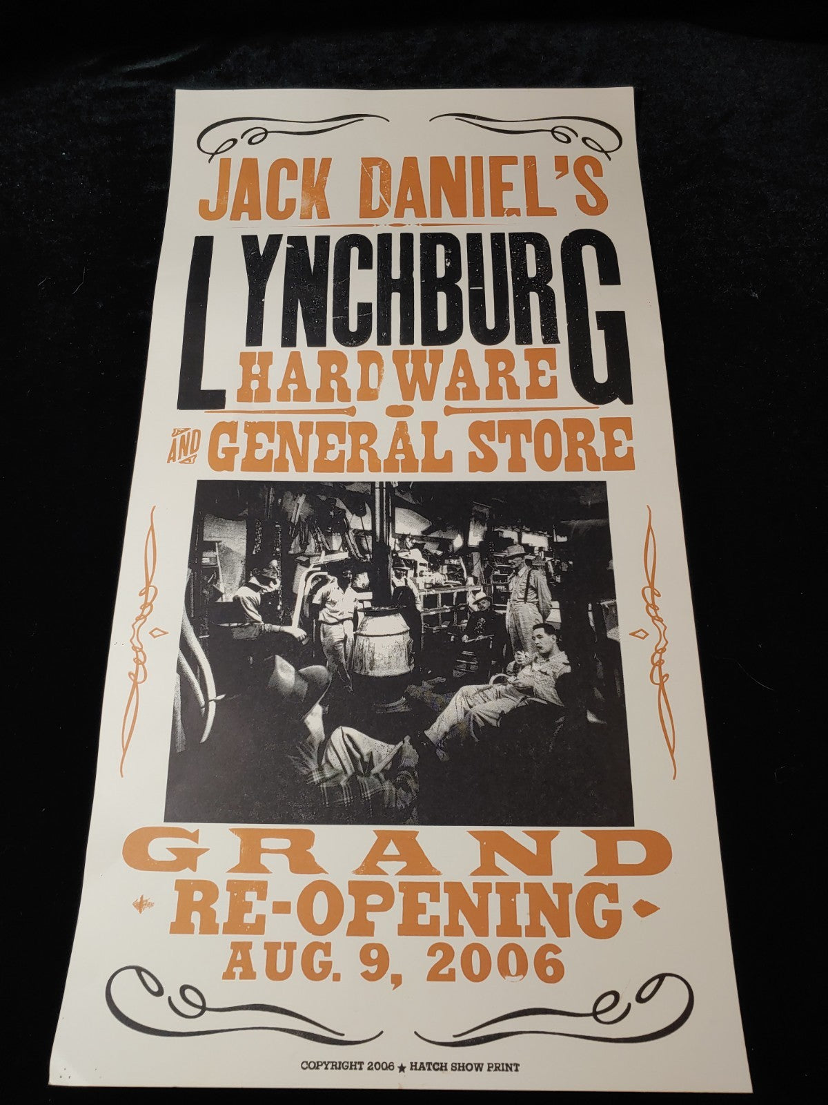 2006 HATCH SHOW PRINT Jack Daniels Lynchburg Hardware General Store