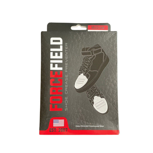 2X Forcefield Unisex Adult Shoe & Boot Crease Protector Preventer White Medium