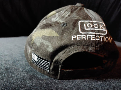 GLOCK PERFECTION HAT TACTICAL HAT BASEBALL CAP BLACK NEW WRAPPED