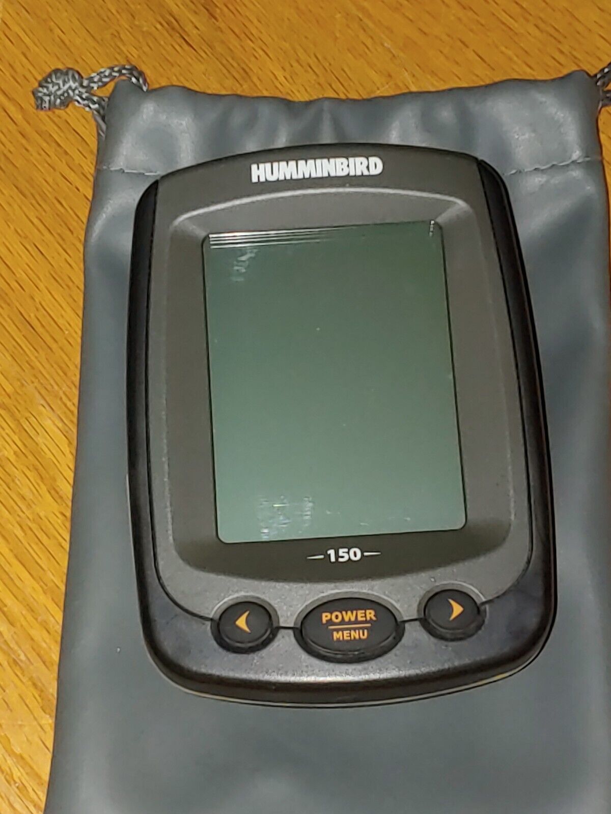 Hummingbird PMAX 150 Fish Finder w/Case Head Unit Excellent Condition