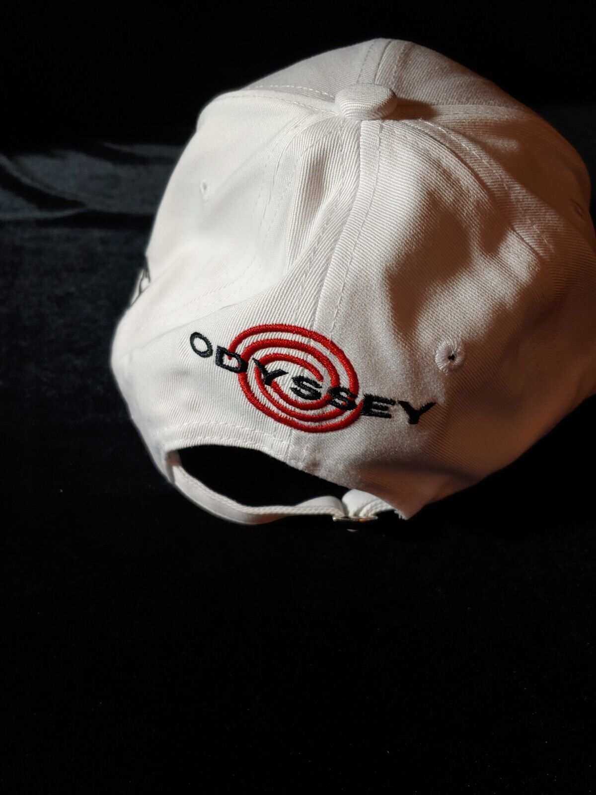 New! Callaway Chrome Soft Odyssey Tour Authentic White Strapback Golf Hat Cap