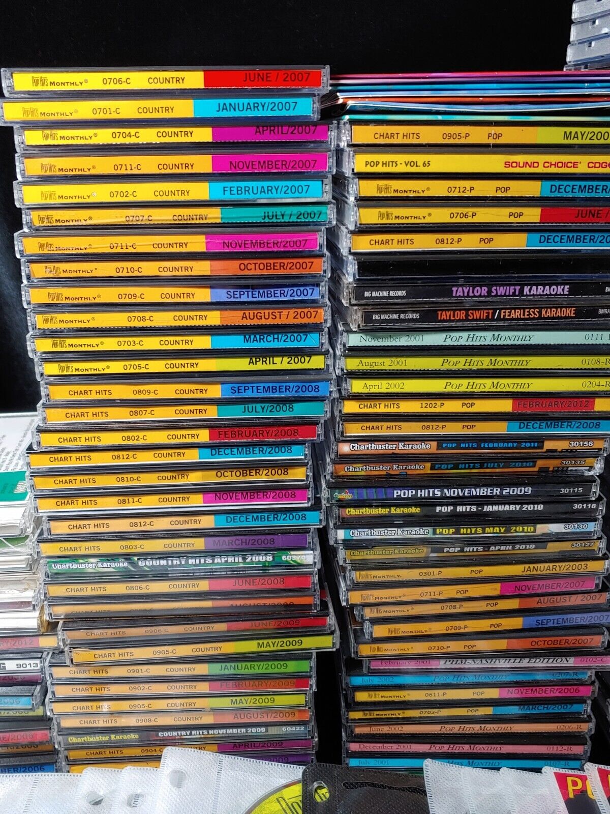 REDUCED! 400+ CDG KARAOKE MUSIC SET LOT CD+G COUNTRY ROCK POP MISC