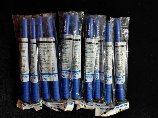 New! 10PCS Blue IOMIC TACKY 2.3 Golf GRIPS Great Feel and Long Lasting!