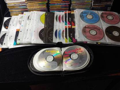 REDUCED! 400+ CDG KARAOKE MUSIC SET LOT CD+G COUNTRY ROCK POP MISC